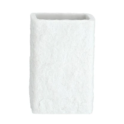 Wenko Zahnputzbecher Villata Weiß Polyresin 7,5 X 10 X 7,5 Cm 5 Wenko Zahnputzbecher Villata Weiß Polyresin 7,5 X 10 X 7,5 Cm – Bild 3