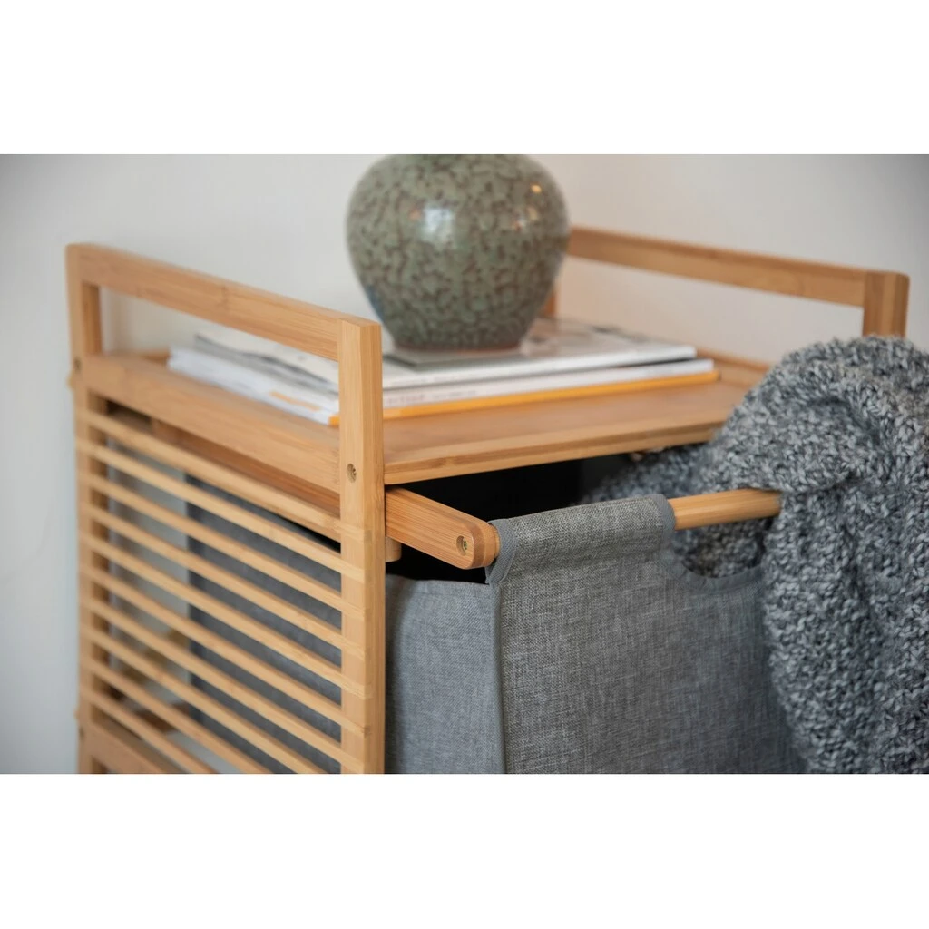 WENKO Beistelltisch »Bahari«, BxTxH: 40x40x56 Cm, Aus Bambus 6 WENKO Beistelltisch »Bahari«, BxTxH: 40x40x56 Cm, Aus Bambus – Bild 4