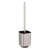 Wenko WC-Garnitur Auron Silber Kunststoff 9 X 38.5 X 9 Cm Silber -Wenko 03658 sb freisteller de 01