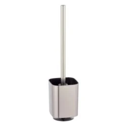 Wenko WC-Garnitur Auron Silber Kunststoff 9 X 38.5 X 9 Cm Silber 5 Wenko WC-Garnitur Auron Silber Kunststoff 9 X 38.5 X 9 Cm Silber -Wenko 03658 sb freisteller de 02