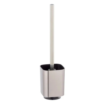 Wenko WC-Garnitur Auron Silber Kunststoff 9 X 38.5 X 9 Cm Silber 4 Wenko WC-Garnitur Auron Silber Kunststoff 9 X 38.5 X 9 Cm Silber – Bild 2