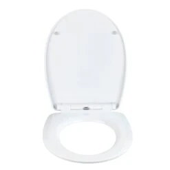 Wenko WC-Sitz Terrazzo Thermoplast High Gloss