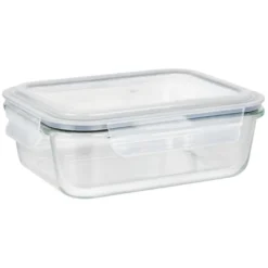 WENKO Frischhaltedose »Pacu«, (1 Tlg.), Glas, Aufbewahrungsdose Zum Zubereiten Und Einfrieren