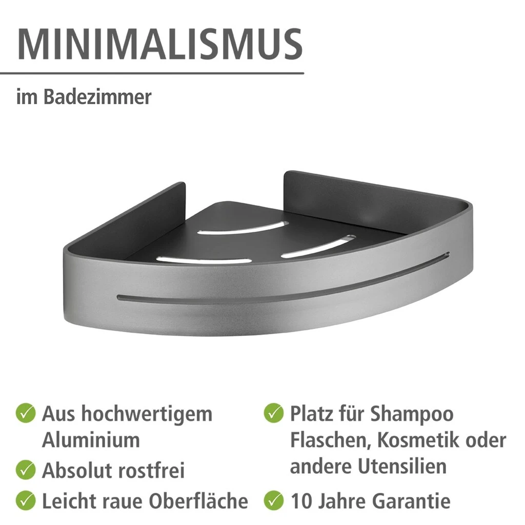 WENKO Eckregal »Montella«, 1 Ablage 7 WENKO Eckregal »Montella«, 1 Ablage – Bild 5