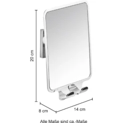 WENKO Schminkspiegel »Vacuum-Loc Quadro« 13 WENKO Schminkspiegel »Vacuum-Loc Quadro« -Wenko 0a83366a2f3461011104251ed3484fc5