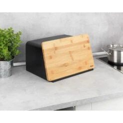 WENKO Brotkasten, (1 Tlg.), Mit Integriertem Bambusschneidebrett Als Deckel -Wenko 116c7a4485602b3c67379996973b76de