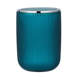 Wenko Schwingdeckeleimer Agropoli S Petrol 2 L Kunststoff 14.5 X 20 X 14.5 Cm -Wenko 12506 sb freisteller de 02