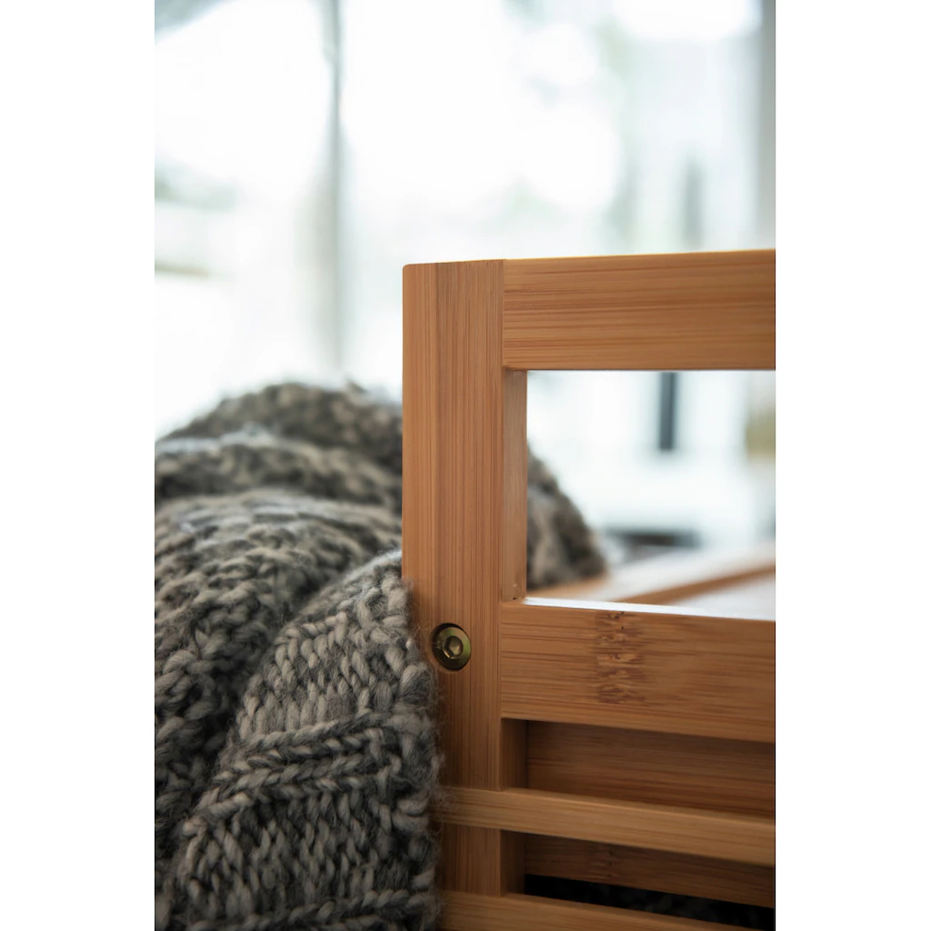 WENKO Beistelltisch »Bahari«, BxTxH: 40x40x56 Cm, Aus Bambus 5 WENKO Beistelltisch »Bahari«, BxTxH: 40x40x56 Cm, Aus Bambus – Bild 3