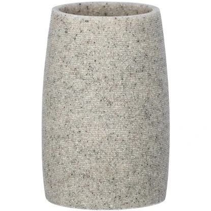 Wenko Zahnputzbecher Goa Hellgrau 4 Wenko Zahnputzbecher Goa Hellgrau – Bild 2