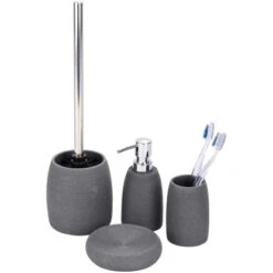 Wenko Zahnputzbecher Goa Grau -Wenko 18100 sb freisteller de 03