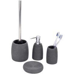 Wenko Zahnputzbecher Goa Grau -Wenko 18100 sb freisteller de 04