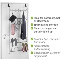 WENKO Türregal »Organizer«, Für Tücher, Schuhe, Jacken 11 WENKO Türregal »Organizer«, Für Tücher, Schuhe, Jacken -Wenko 1ae7369049d7aacadb0e64793a56fe29