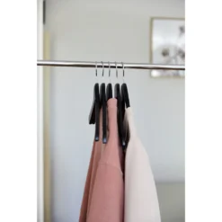 WENKO Kleiderbügel »Paris«, (Set, 5 Tlg.), Holz, Matt, Schwarz, In Schlanker Form, 44 Cm 8 WENKO Kleiderbügel »Paris«, (Set, 5 Tlg.), Holz, Matt, Schwarz, In Schlanker Form, 44 Cm -Wenko 1d1d2e1c85f01852e4715ed03a169588