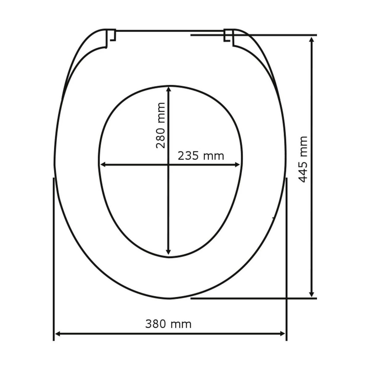 Wenko WC-Sitz„ Soda“, Antibakteriell 7 Wenko WC-Sitz„ Soda“, Antibakteriell – Bild 5