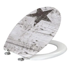 Wenko WC-Sitz „Star“, Antibakteriell -Wenko 202206 Wenko WC Sitz Star antibakteriell 22272100 03