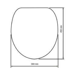 Wenko Premium WC-Sitz „Heartbeach“, Antibakteriell, Mit Absenkautomatik -Wenko 202210 Wenko Premium WC Sitz Heartbeach antibakteriell mit Abse 22269100 04