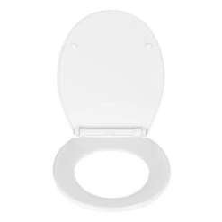 Wenko Premium WC-Sitz „Kos“, Weiß, Mit Absenkautomatik -Wenko 208417 Wenko Premium WC Sitz Kos Weiss mit Absenkautomatik 21901100 02