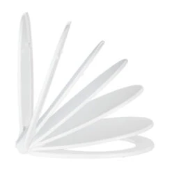 Wenko Premium WC-Sitz „Kos“, Weiß, Mit Absenkautomatik -Wenko 208417 Wenko Premium WC Sitz Kos Weiss mit Absenkautomatik 21901100 04