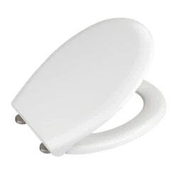 Wenko WC-Sitz „Rieti“, Antibakteriell, Mit Absenkautomatik -Wenko 211782 Wenko WC Sitz Rieti antibakteriell mit Absenkautomatik 22882100 03