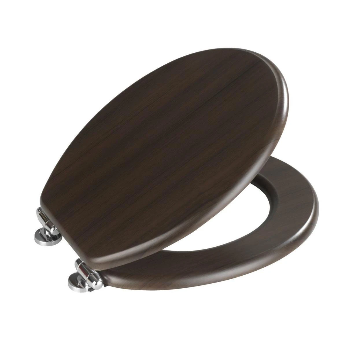 Wenko WC-Sitz „Wenge“, Mit Absenkautomatik 4 Wenko WC-Sitz „Wenge“, Mit Absenkautomatik – Bild 2