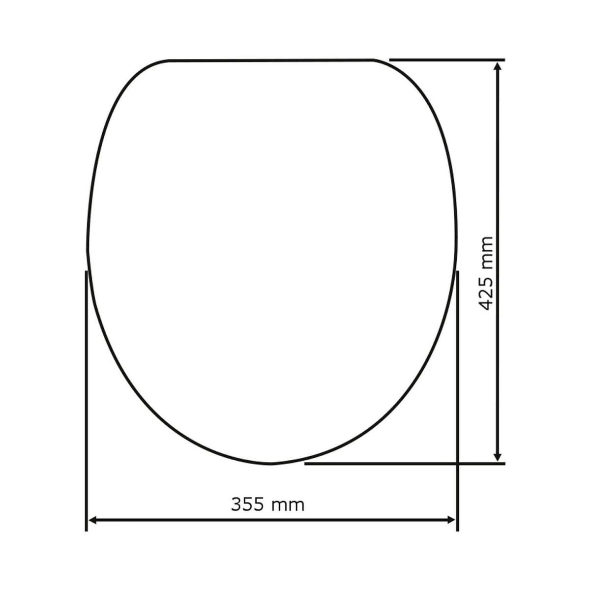 Wenko WC-Sitz „Wenge“, Mit Absenkautomatik 6 Wenko WC-Sitz „Wenge“, Mit Absenkautomatik – Bild 4