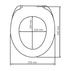 Wenko WC-Sitz „Wenge“, Mit Absenkautomatik 12 Wenko WC-Sitz „Wenge“, Mit Absenkautomatik -Wenko 211785 Wenko WC Sitz Wenge mit Absenkautomatik 22015100 05