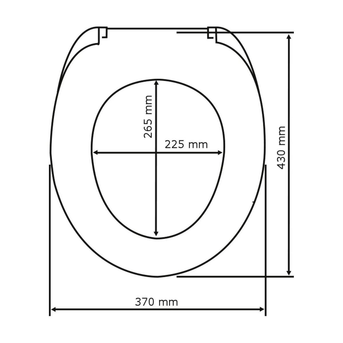 Wenko WC-Sitz „Wenge“, Mit Absenkautomatik 7 Wenko WC-Sitz „Wenge“, Mit Absenkautomatik – Bild 5
