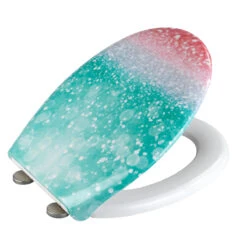 Wenko Premium WC-Sitz „Dreamy“, Antibakteriell, Mit Absenkautomatik -Wenko 220984 Wenko Premium WC Sitz Dreamy antibakteriell mit Absenkau 23574100 03