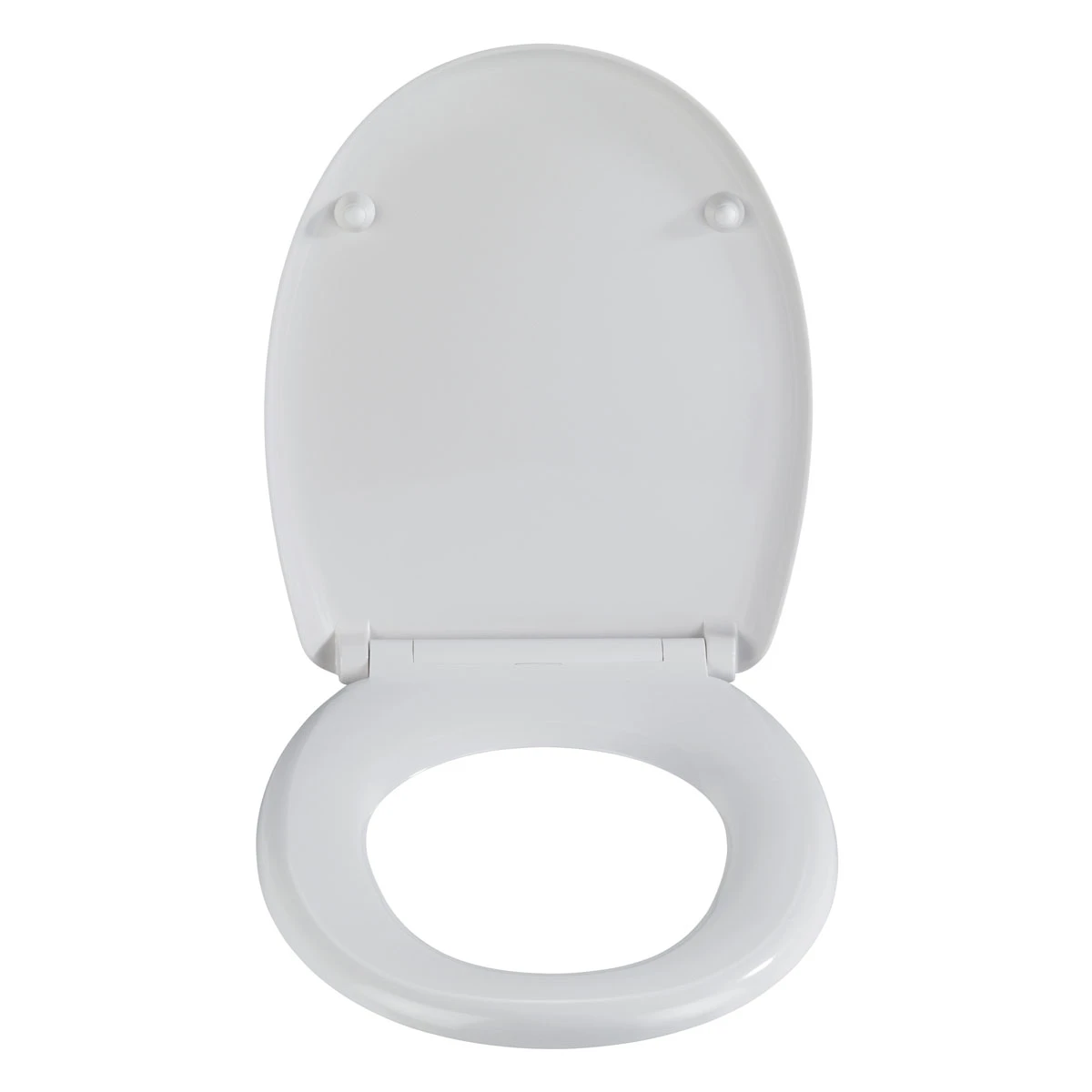 Wenko Premium WC-Sitz „Stella“, Grau, Antibakteriell, Mit Absenkautomatik – Bild 3