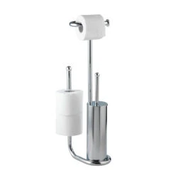 Wenko Stand WC-Garnitur „Universalo“, Chrom