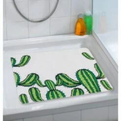 Wenko Duscheinlage Cactus Grün 54 Cm X 54 Cm -Wenko 23164100 sb ambiente de 01