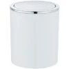 Wenko Mülleimer Mit Schwingdeckel Inca 2 L Weiß -Wenko 23930100 4008838276099 01