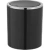 Wenko Mülleimer Mit Schwingdeckel Inca 2 L Schwarz