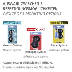 Wenko Haartrocknerhalter „Classic Plus Black“ -Wenko 239830 Wenko Haartrocknerhalter Classic Plus Black 23883100 03