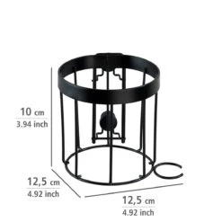 Wenko Haartrocknerhalter „Classic Plus Black“ -Wenko 239830 Wenko Haartrocknerhalter Classic Plus Black 23883100 05