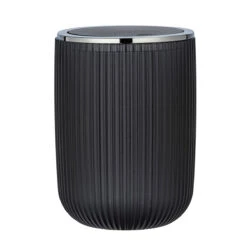 Wenko Schwingdeckeleimer „Agropoli“ S, Grau, 2 L