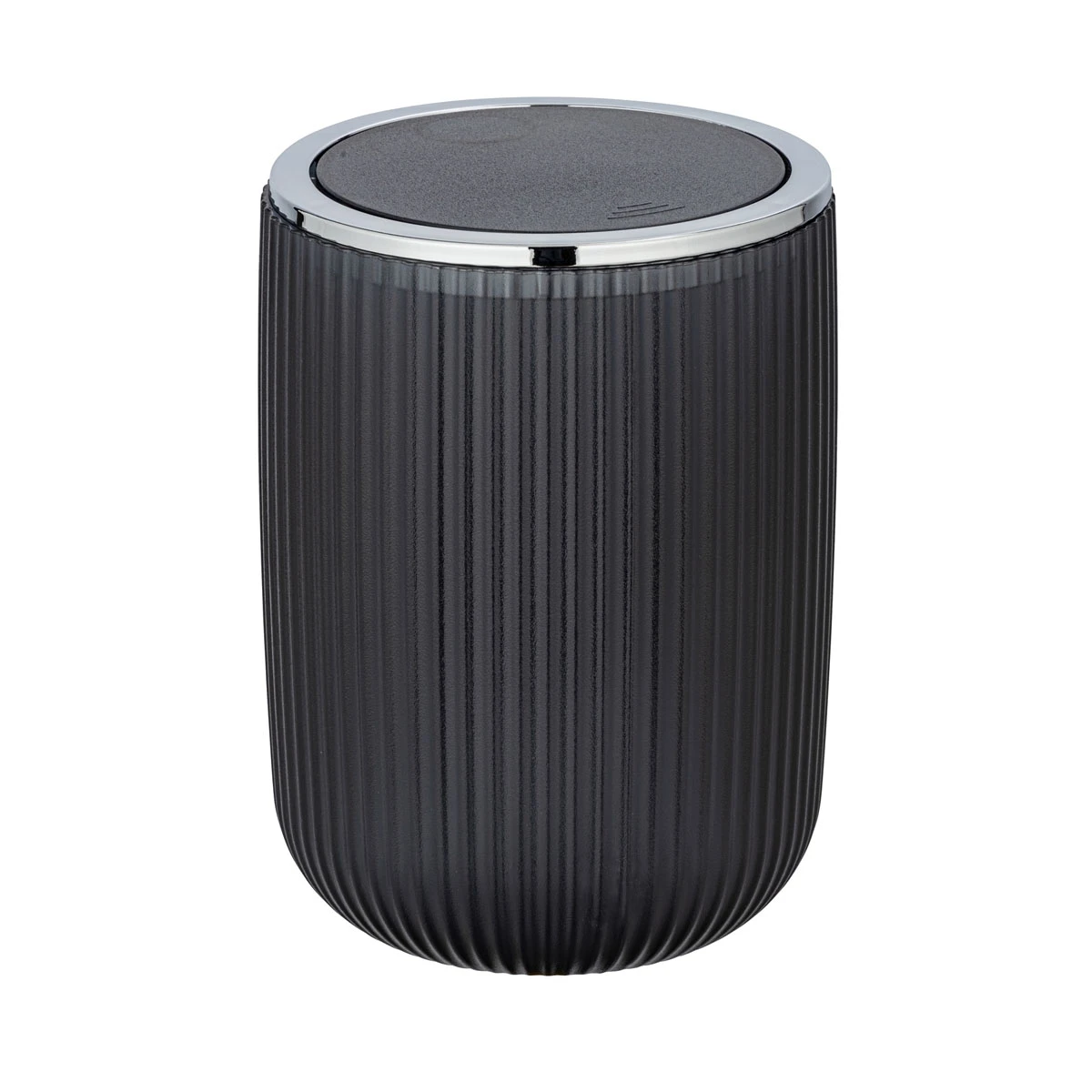 Wenko Schwingdeckeleimer „Agropoli“ S, Grau, 2 L 4 Wenko Schwingdeckeleimer „Agropoli“ S, Grau, 2 L – Bild 2