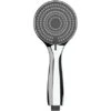 Wenko Handbrause Watersaving 9,6 Cm X 9,6 Cm ABS-Kunststoff Chrom-Grau