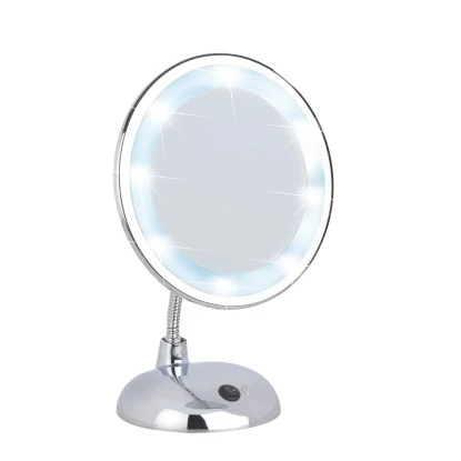 Wenko LED Kosmetik-Standspiegel Style Chrom 3 Wenko LED Kosmetik-Standspiegel Style Chrom