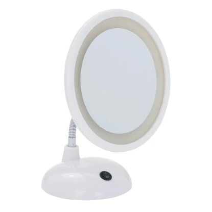 Wenko LED Kosmetik-Standspiegel Style Weiß 4 Wenko LED Kosmetik-Standspiegel Style Weiß – Bild 2