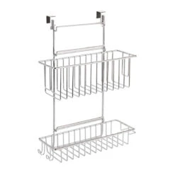 Wenko Küchenschrank Einhängregal „Flexi“, Mit 2 Ablagen