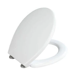 Wenko WC-Sitz „Bilbao“, Antibakteriell, Mit Absenkautomatik -Wenko 297700 Wenko WC Sitz Bilbao antibakteriell mit Absenkautomatik 18420100 03