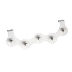 Wenko Türgarderobe Garda Edelstahl Matt