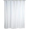 Wenko Duschvorhang Uni Weiß H X B 200 Cm X 180 Cm