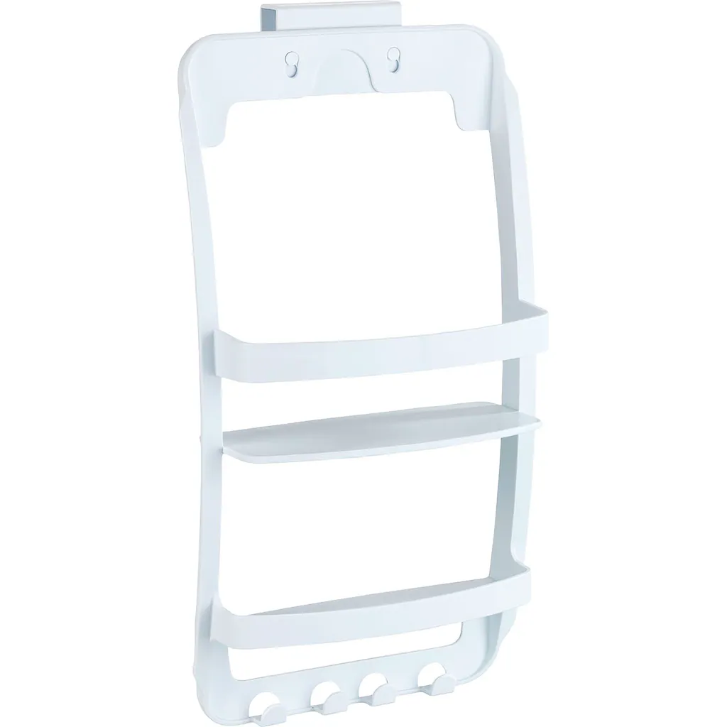 WENKO Badregal »Universal«, 2 Ablagen, 4 Haken 5 WENKO Badregal »Universal«, 2 Ablagen, 4 Haken – Bild 3
