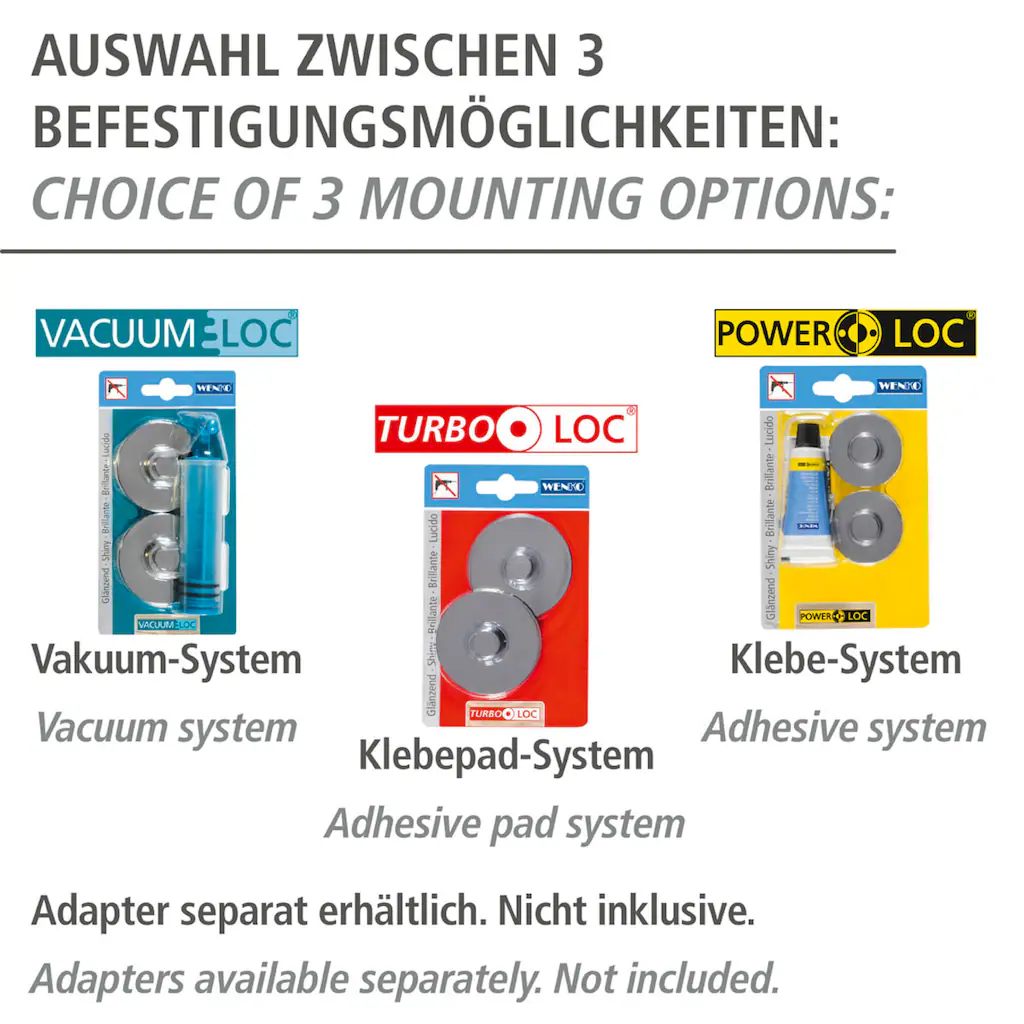 WENKO Badregal »Classic«, Zur Wandmontage, Aus Verchromtem Stahl 5 WENKO Badregal »Classic«, Zur Wandmontage, Aus Verchromtem Stahl – Bild 3
