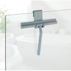 Wenko Badezimmerwischer Mola Silikon Grau -Wenko 38149478 sb ambiente de 01