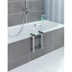 Wenko Badewannen-Einstiegshilfe Secura Premium Aluminium -Wenko 38246535 sb ambiente de 03