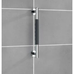 Wenko Wandhaltegriff 40,5 Cm Secura Schwarz -Wenko 38247983 sb ambiente de 01