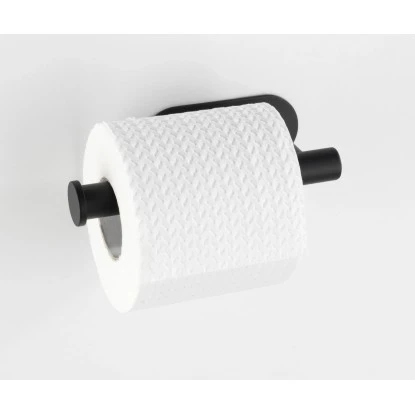 Wenko Turbo-Loc Edelstahl Toilettenpapierhalter Orea Black Matt16 X 4.5 X 7 Cm 4 Wenko Turbo-Loc Edelstahl Toilettenpapierhalter Orea Black Matt16 X 4.5 X 7 Cm – Bild 2
